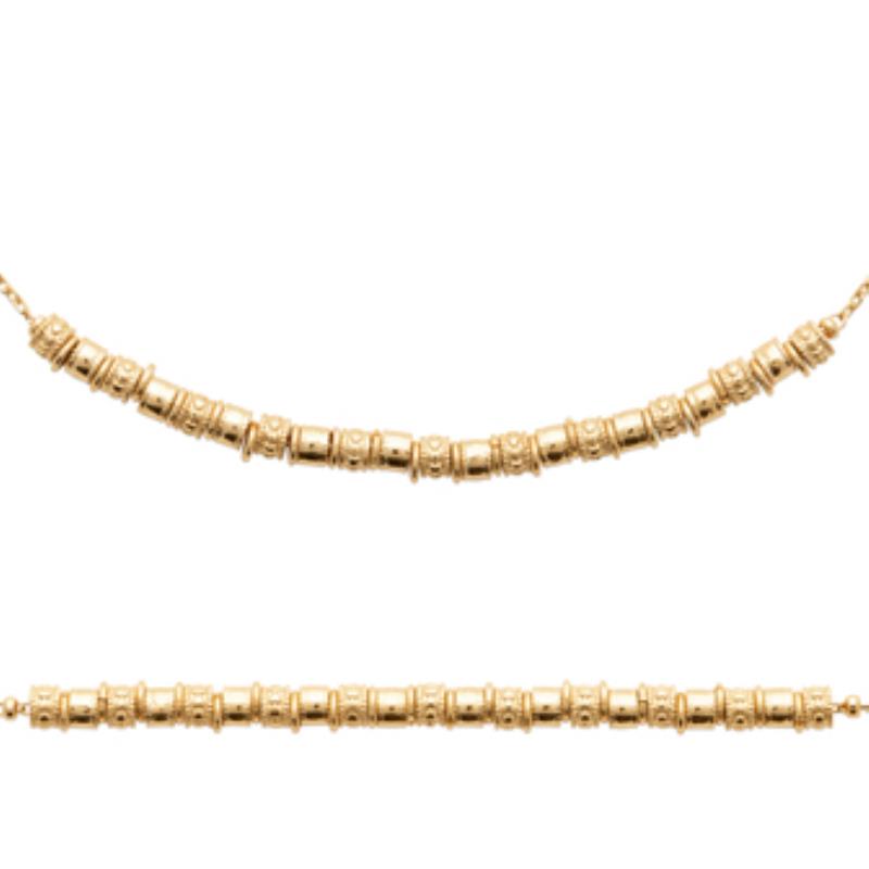 Coque de Nacre Collier plaqué or 922055