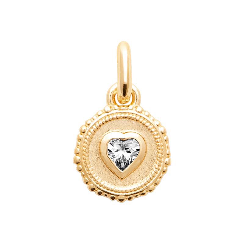 Coque de Nacre Pendentif plaqué or 2787810