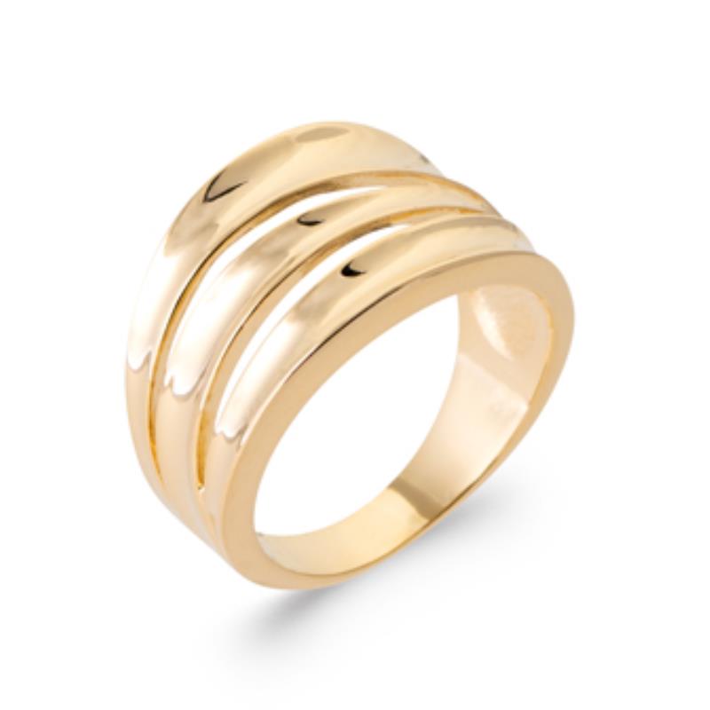 Coque de Nacre Bague plaqué or 2003600