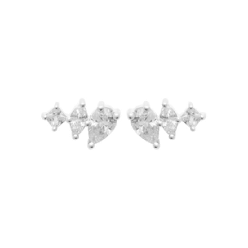 Coque de Nacre Boucles d'oreilles argent 13043010