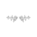 Coque de Nacre Boucles d'oreilles argent 13043010