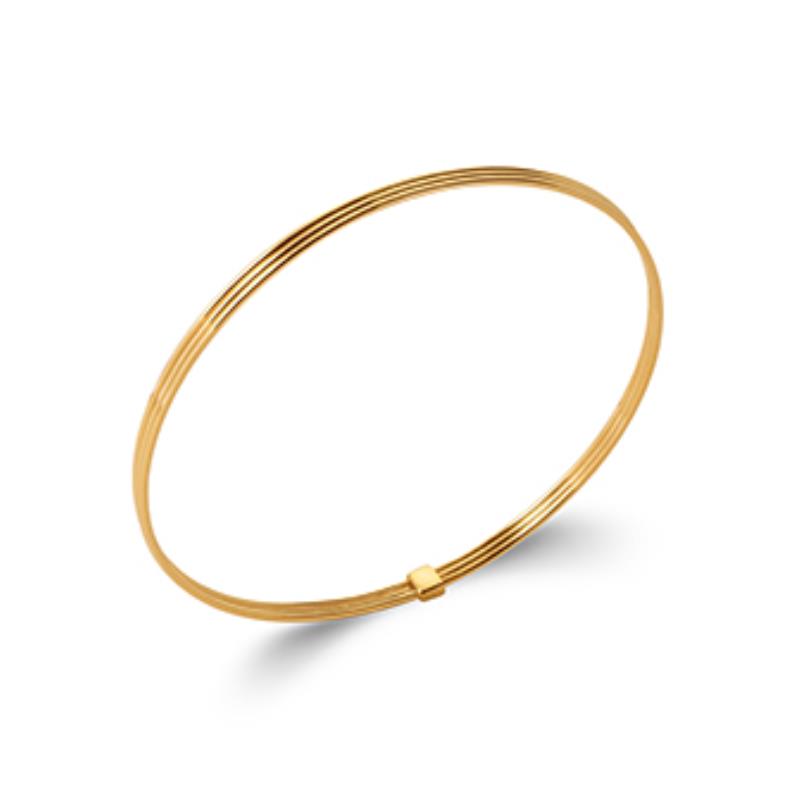 Coque de Nacre Bracelet jonc plaqué or 921844
