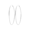 Coque de Nacre Créoles argent 702270