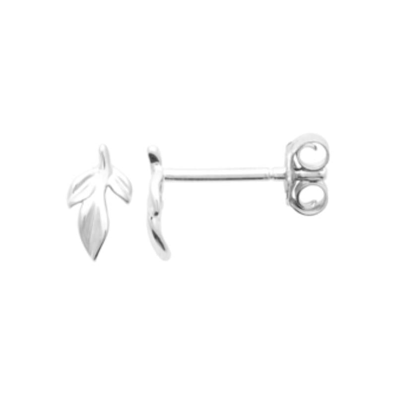 Coque de Nacre Puces d'oreilles argent 73058600