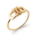 Coque de Nacre Bague plaqué or 2947200