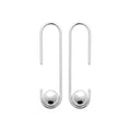 Coque de Nacre Boucles d'oreilles pendantes argent 73032800