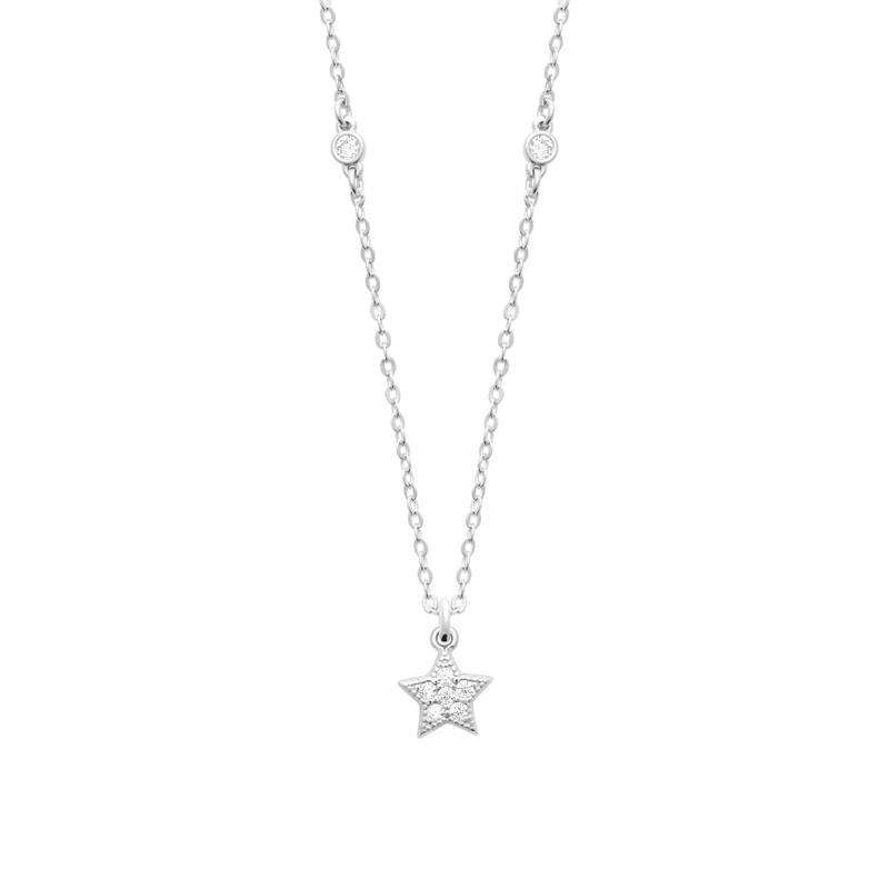 Coque de Nacre Collier argent 874326