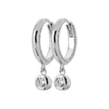 Coque de Nacre Créoles argent 1639310