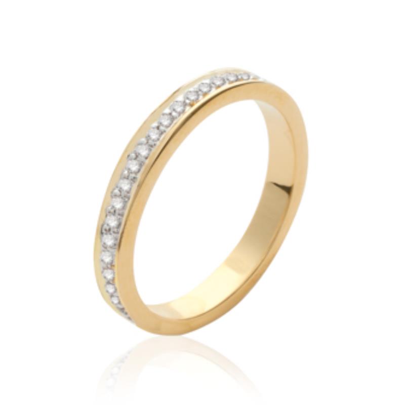 Coque de Nacre Bague plaqué or 2155511