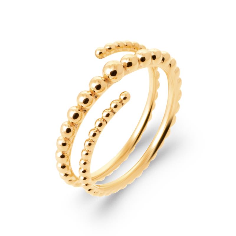 Coque de Nacre Bague plaqué or 2974200