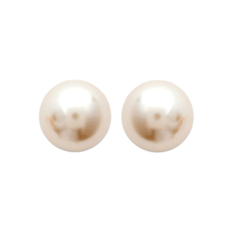 Coque de Nacre Boucles d'oreilles plaqué or 252605