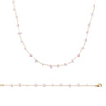 Coque de Nacre Collier plaqué or 973654