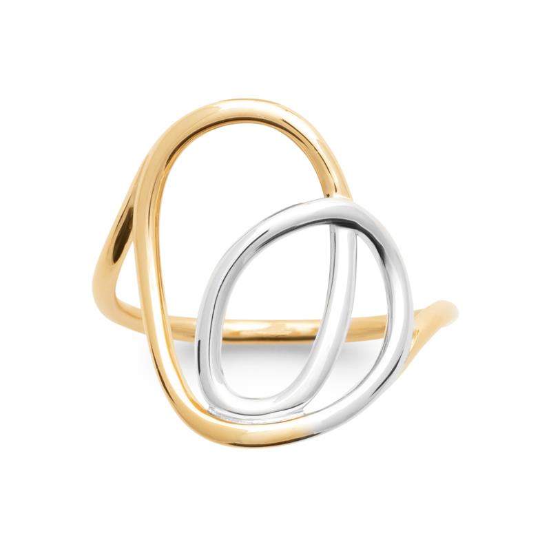 Coque de Nacre Bague plaqué or 2977801