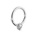 Coque de Nacre Créoles argent 1677610