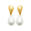Izee Boucles d'oreilles pendantes acier doré 3127809