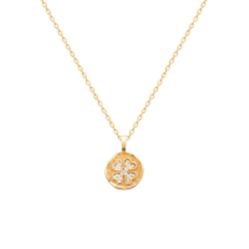 Coque de Nacre Pendentif plaqué or 2775410