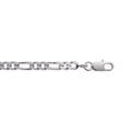 Coque de Nacre Chaîne maille figaro argent 732120