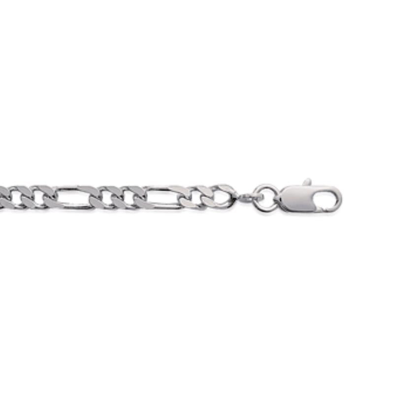 Coque de Nacre Chaîne maille figaro argent 732120