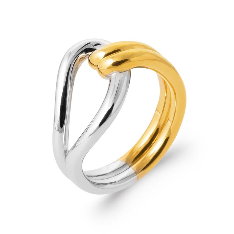 Coque de Nacre Bague plaqué or 20007901