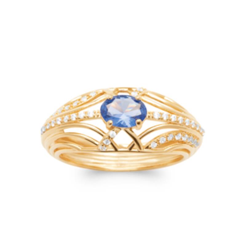 Coque de Nacre Bague plaqué or 2997640