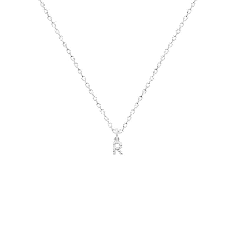 Coque de Nacre Pendentif initiale argent 1776718