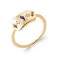 Coque de Nacre Bague plaqué or 2957640