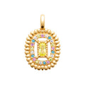 Coque de Nacre Pendentif plaqué or 2787005