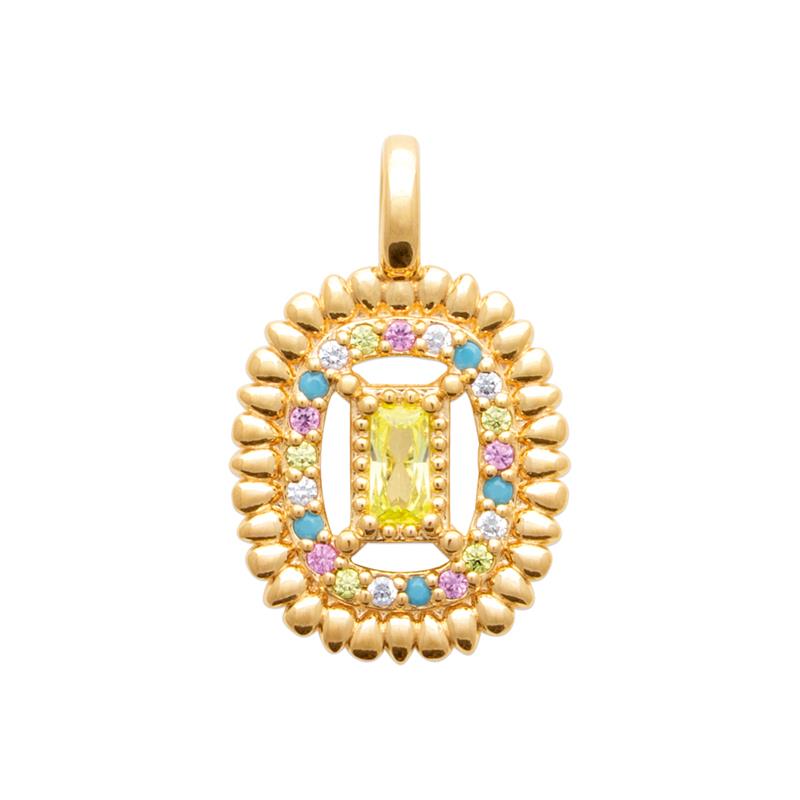 Coque de Nacre Pendentif plaqué or 2787005