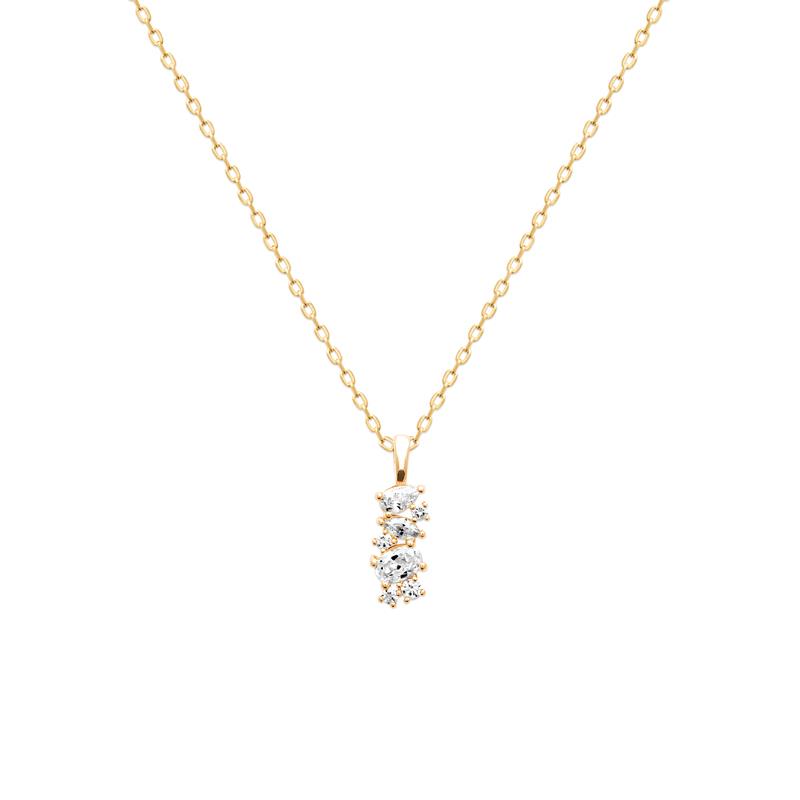Coque de Nacre Pendentif plaqué or 2789510