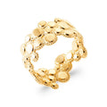 Coque de Nacre Bague plaqué or 20004000