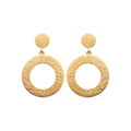 Coque de Nacre Boucles d'oreilles pendantes plaqué or 2566400