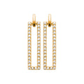Coque de Nacre Boucles d'oreilles pendantes plaqué or 2575510