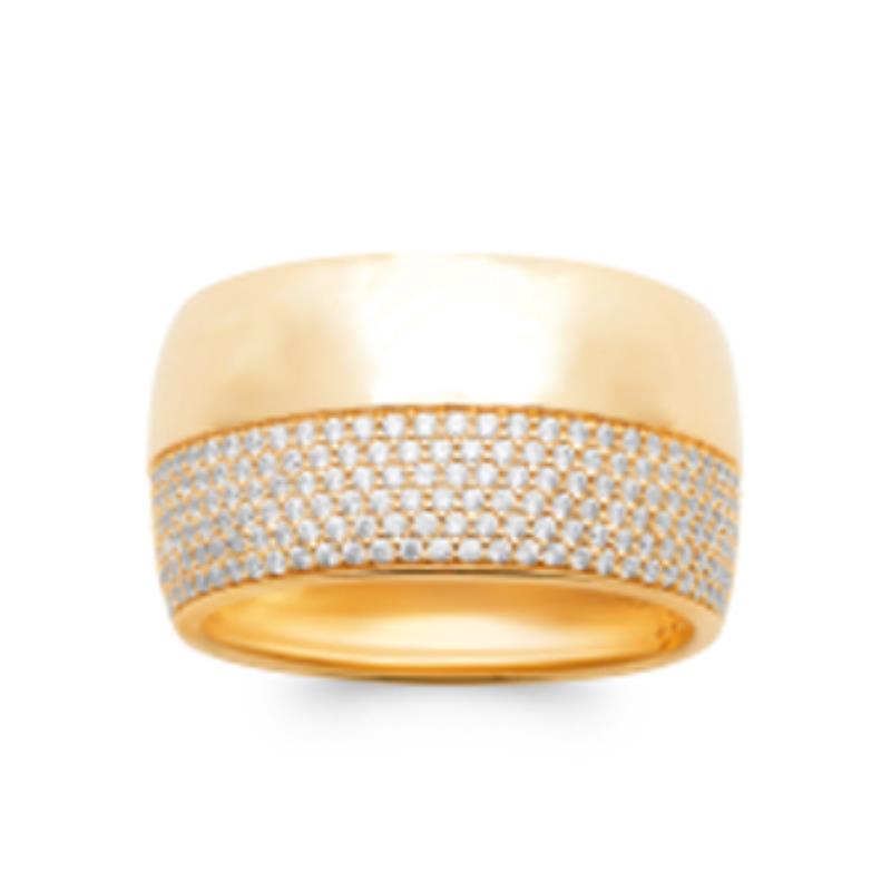 Coque de Nacre Bague plaqué or 2974910