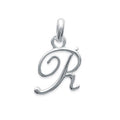 Coque de Nacre Pendentif initiale argent 748115518