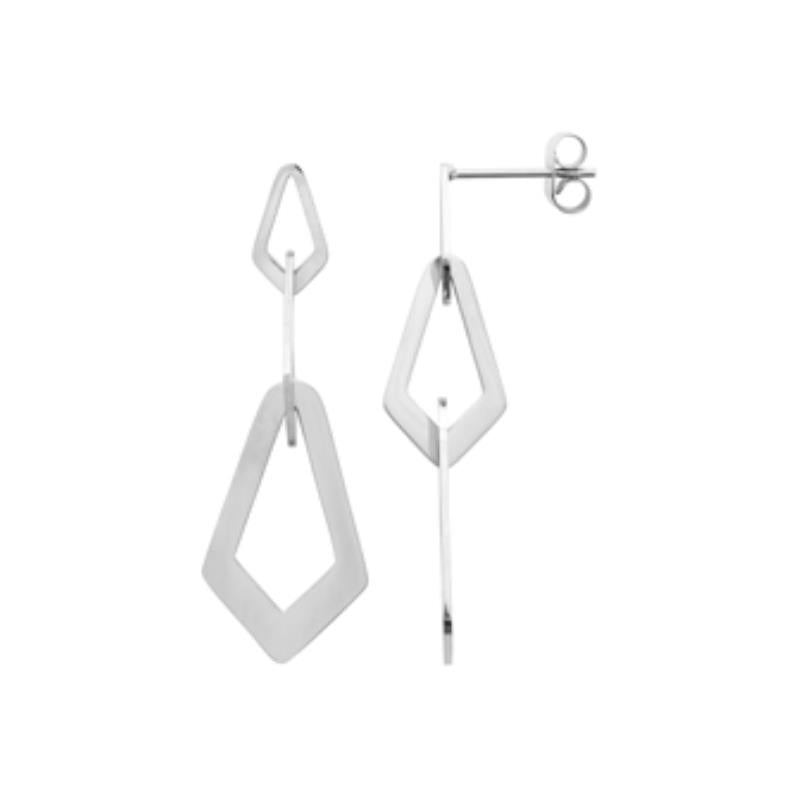 Coque de Nacre Boucles d'oreilles acier 3116600