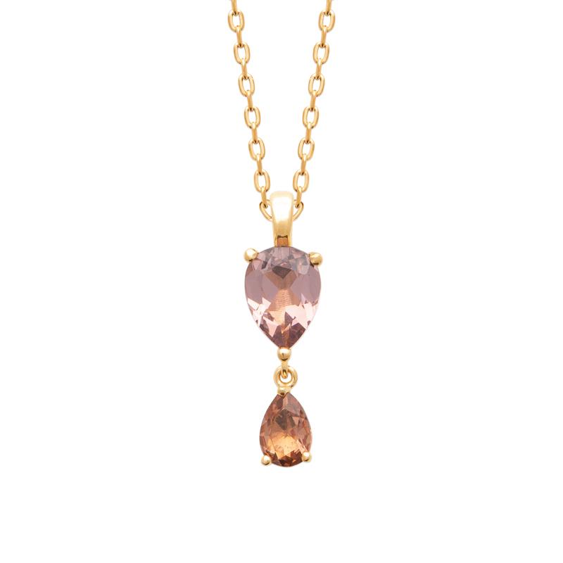 Coque de Nacre Collier plaqué or 974387