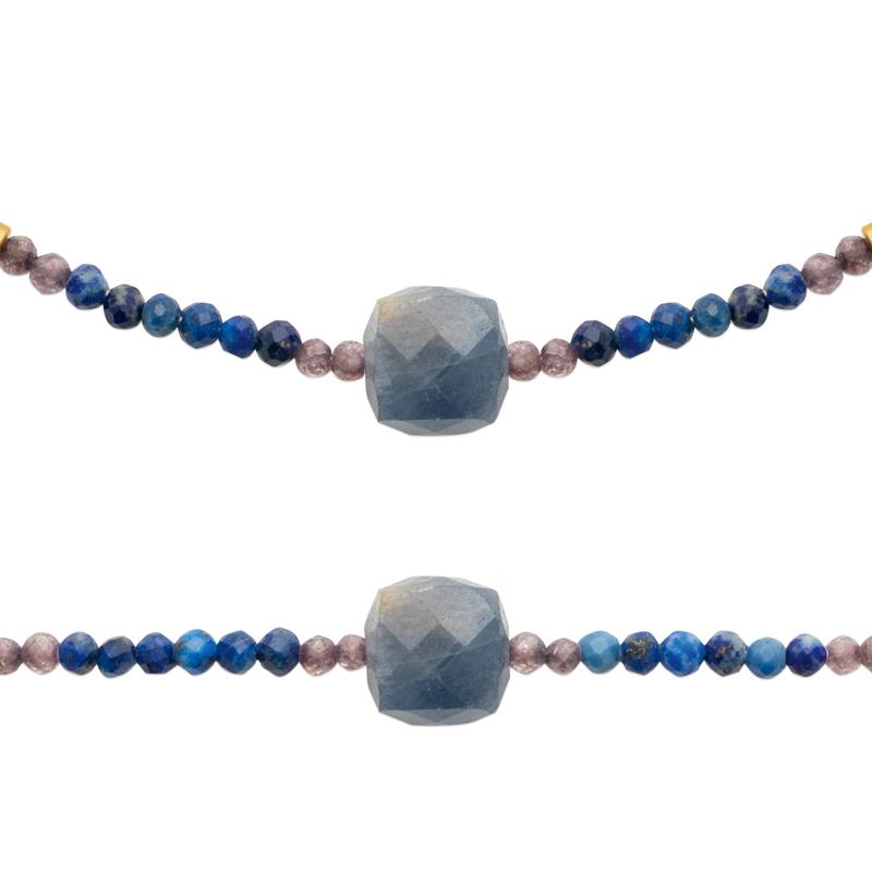 Coque de Nacre Bracelet acier doré 312267