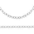 Coque de Nacre Chaîne argent 722204