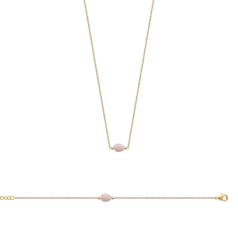 Coque de Nacre Bracelet plaqué or 973285