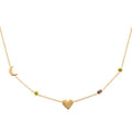 Coque de Nacre Collier plaqué or 974183