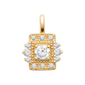 Coque de Nacre Pendentif plaqué or 2781910