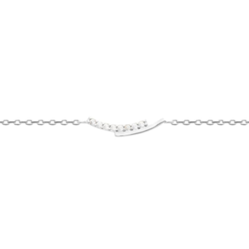 Coque de Nacre Collier argent 874056