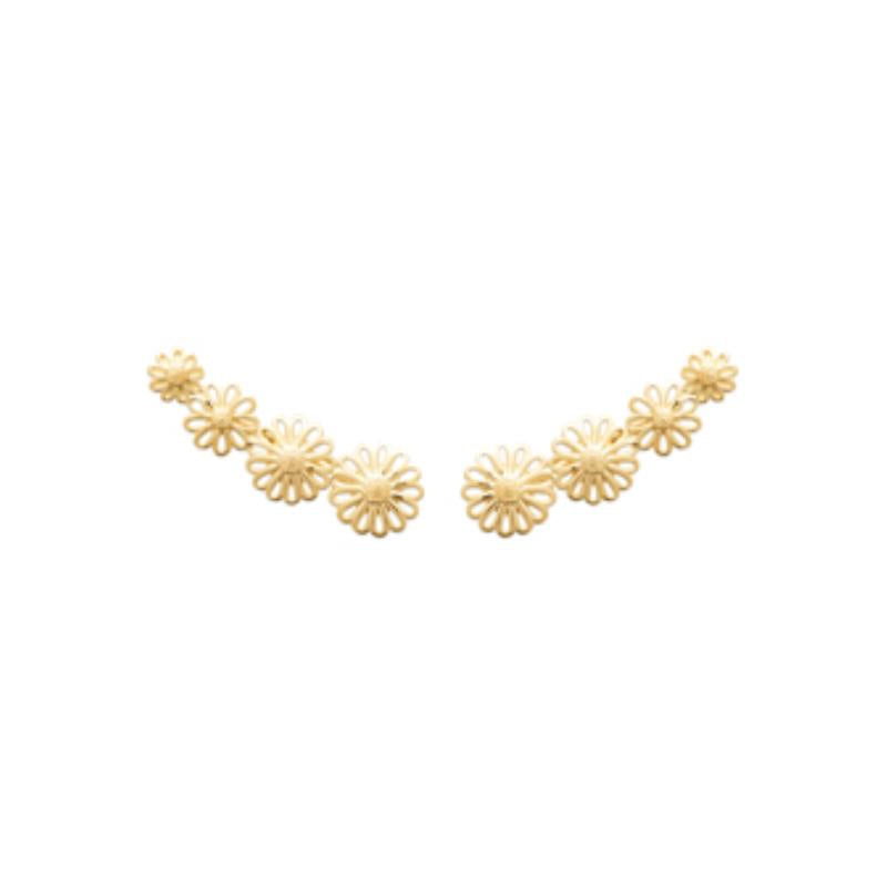 Coque de Nacre Boucles d'oreilles plaqué or 23045400