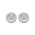 Coque de Nacre Boucles d'oreilles argent 13091310