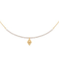 Coque de Nacre Collier plaqué or 974067