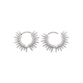 Coque de Nacre Créoles argent 1635310
