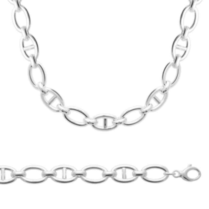 Coque de Nacre Chaîne argent 721934