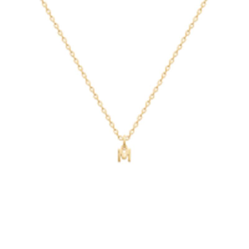 Coque de Nacre Pendentif initiale plaqué or 2775613