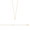 Coque de Nacre Collier plaqué or 973771
