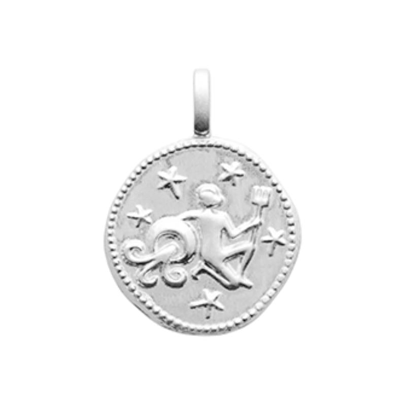 Coque de Nacre Pendentif zodiaque argent 77696001